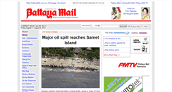Desktop Screenshot of pattayamail.co.th